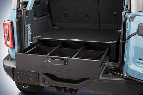 Discover Ford Bronco Accessories in PR, Cargo Area Security Drawer - 4-Door